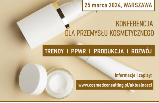 Konferencja dla przemysłu kosmetycznego